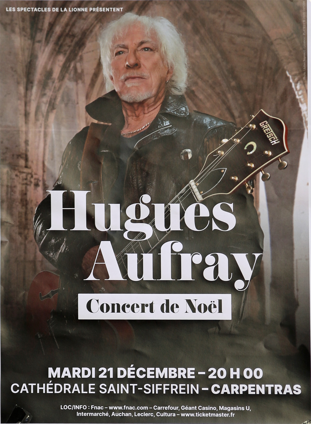 Concert de Noël Hugues Aufray Paroisse de Carpentras